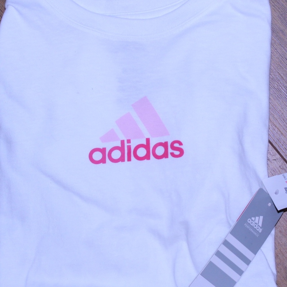 Y2K Adidas Baby Tee size XL